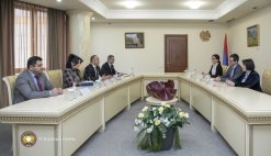 Представители посольства Соединенного Королевства Великобритании и Северной Ирландии в Армении посетили Следственный комитет Армении (фото)